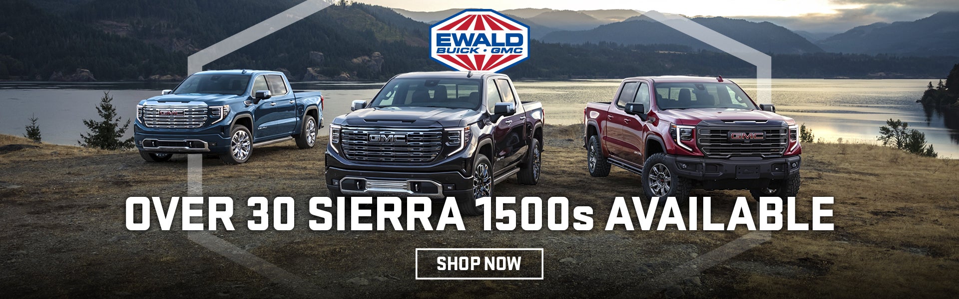 Over 30 GMC Sierra 1500s Available