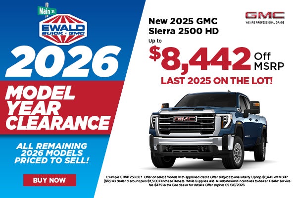 2025 GMC Sierra 2500- LAST ONE ON THE LOT!
